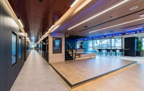 青島辦公室裝修走廊裝修要點